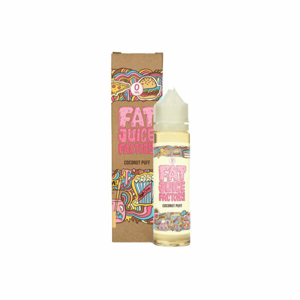 Coconut Puff | Fat juice Factory | Gâteau coco | 50 ml