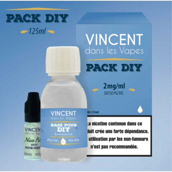 Pack DIY | VDLV| 50/50 | 125 ml