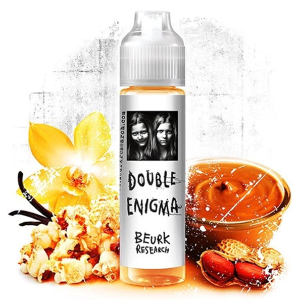 Double Enigma | Vanille - Pop corn - Beurre de cacahuète | Beurk Research | 40ml