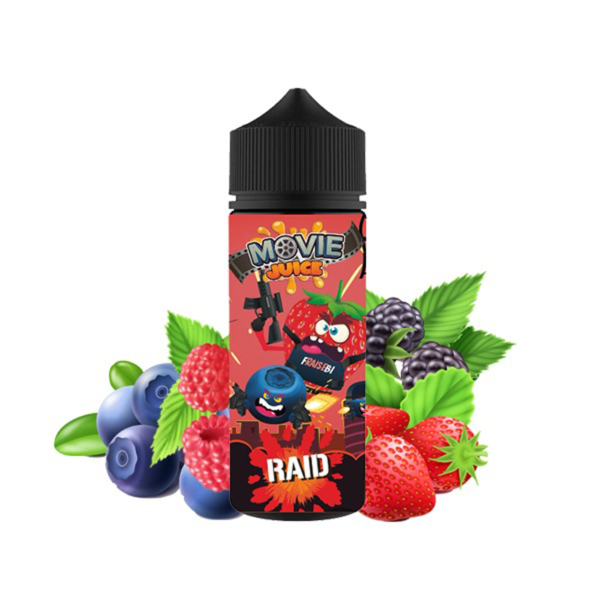 Raid Movie Juice Secret's LAb Fruits Rouges Frais PG/VG: 50/50 100 ml