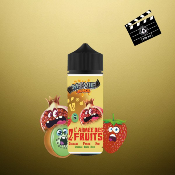 L'armée des 12 fruits Movie Juice by Secret's LAb