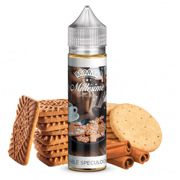 Sable Speculoos Sucre candi Biscuit speculoos Cannelle Millesime 50ML