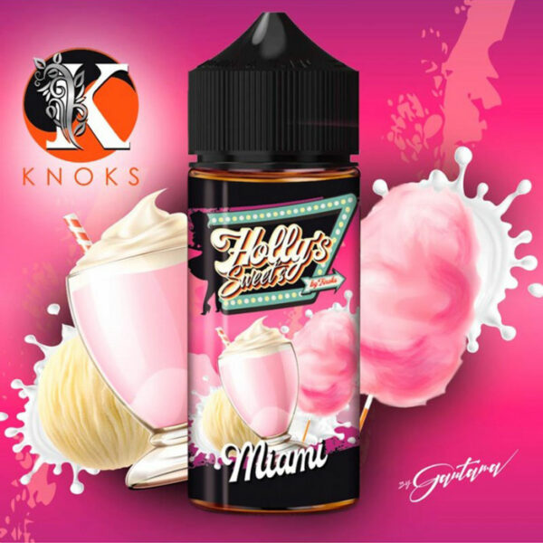 Miami Holly's Sweet Milkshake Barbe à Papa 50 ml
