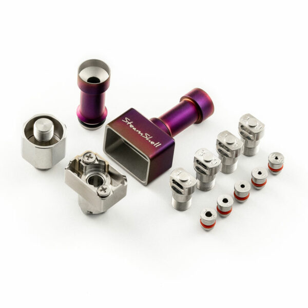 SteamShell RBA Deluxe Edition Atmizoo rainbow purple pack