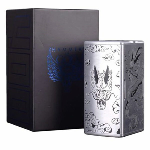 Box Hammer of God 400 Shinobi par Vaperz Cloud silver boite