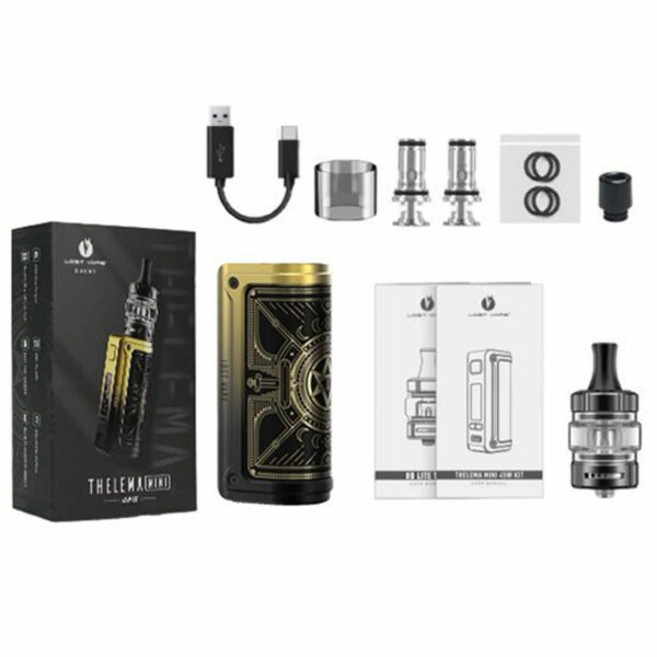 Kit Thelema Mini New Colors par Lost Vape pack