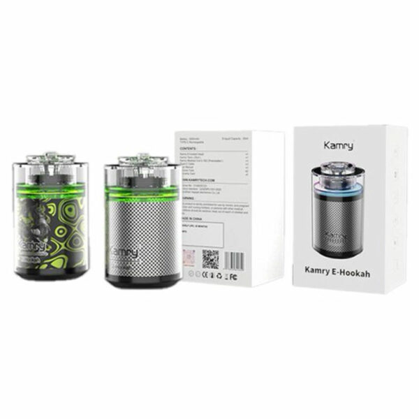 Tete de Chicha Electronique E-Hookah rechargeable Kamry pack