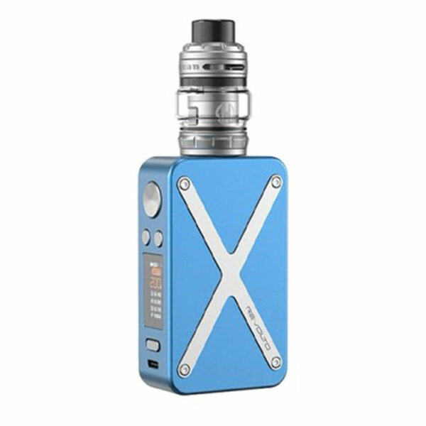 kit revolto aspire tank huracan blue chrome