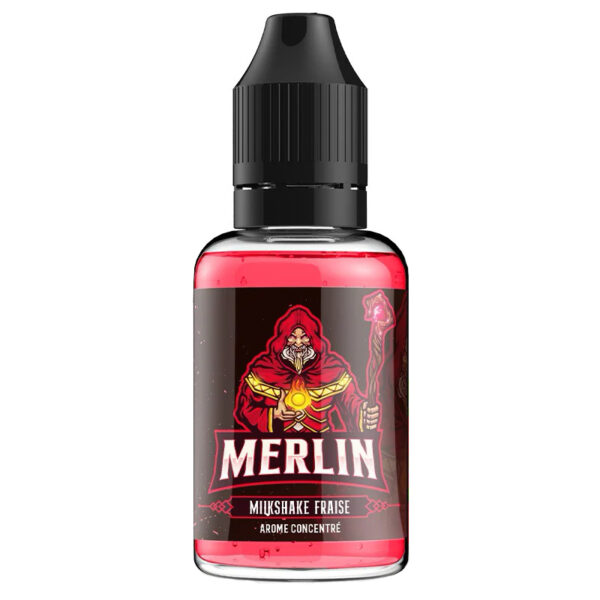 Concentré Merlin Lait - Fraise Xcalibur 30 ml