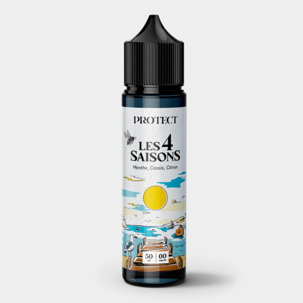 Menthe Cassis Citron Les 4 Saisons: L'e-liquide Pour Une Fraîcheur Estivale