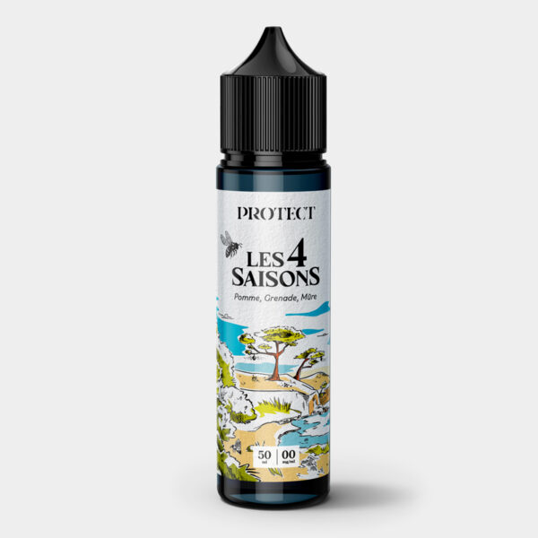 Pomme Grenade Mûre Les 4 Saisons: E-liquide Rafraîchissant et Gourmand