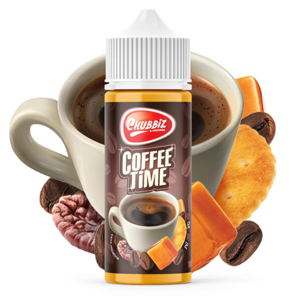 Coffee Time Chubbiz Biscuit Café Caramel Noisette 100 ml