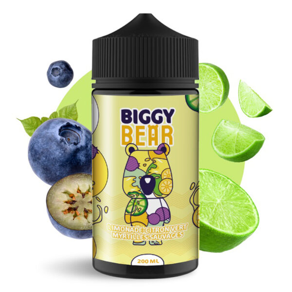 Limonade Citron Vert Myrtilles Biggy Bear 200ml