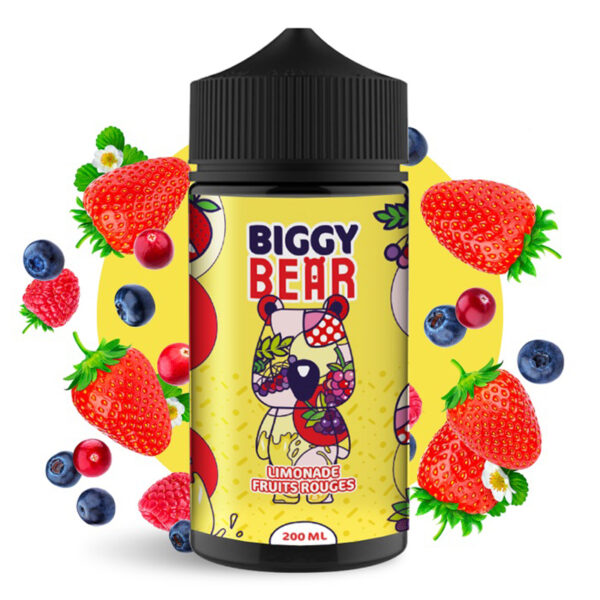 Limonade Fruits Rouges par Biggy Bear 200 ml