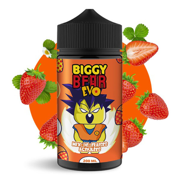 Mix de Fraises Acidulées Biggy Bear EVO 200 ml