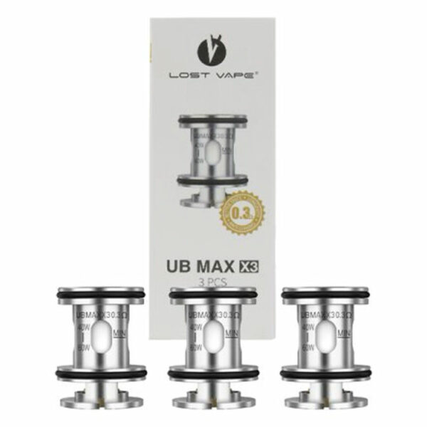 Résistances UB Max Lost Vape 0,3 ohm