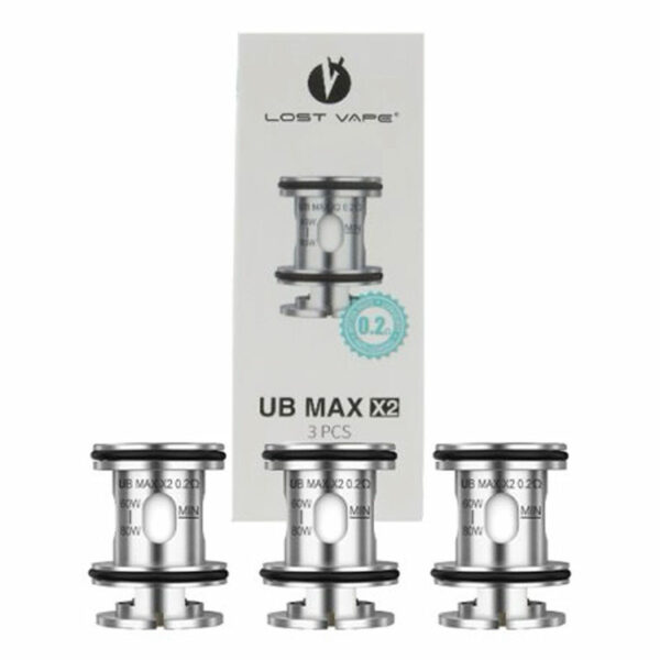 Résistances UB Max Lost Vape 0,2 ohm